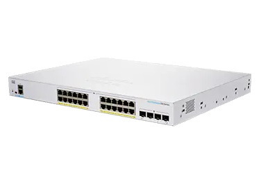 Cisco CBS250-24PP-4G-EU network switch Managed L2/L3 Gigabit Ethernet (10/100/1000) Silver