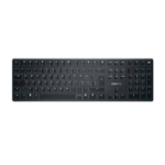 CHERRY KW X ULP keyboard Home/Office USB + RF Wireless + Bluetooth QWERTZ Swiss Black