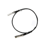 HPE Aruba Networking 25G SFP28 to SFP28 3m Direct Attach Copper Cable InfiniBand en Glasvezelkabel Zwart