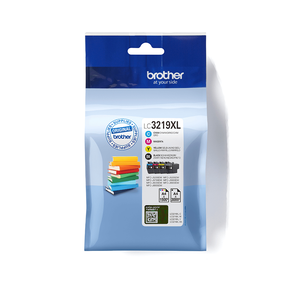 Image of Brother LC-3219XLVAL Ink cartridge multi pack Bk,C,M,Y 3000pg +...