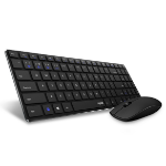 Rapoo 9300M keyboard RF Wireless Black