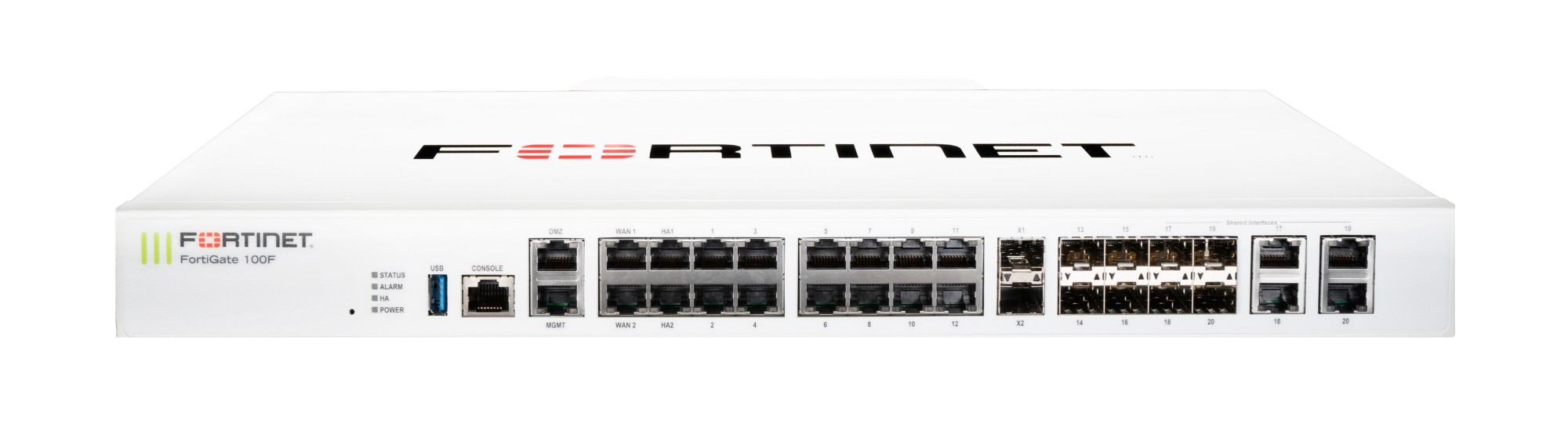 Fortinet FortiGate 101F hårdvarubrandväggar 1U 20000 Mbit/s