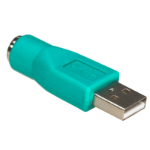 Akyga AK-AD-14 cable gender changer USB 2.0 PS/2 Turquoise