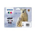 Epson Polar bear 26 Ijsbeer Claria Premium afzonderlijke fotozwarte inkt