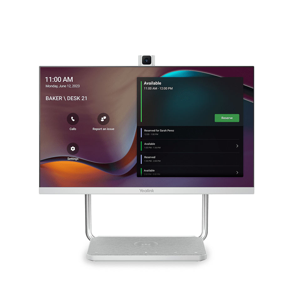 Yealink DeskVision A24 videokonferenssystem Fält för samarbete via video