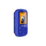 SanDisk SDMX28-016G-G46B MP3/MP4 player MP3 player 16 GB Blue