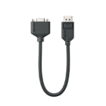 ALOGIC EL2DPVGA-ADP video cable adapter 0.2 m DisplayPort VGA (D-Sub) Black