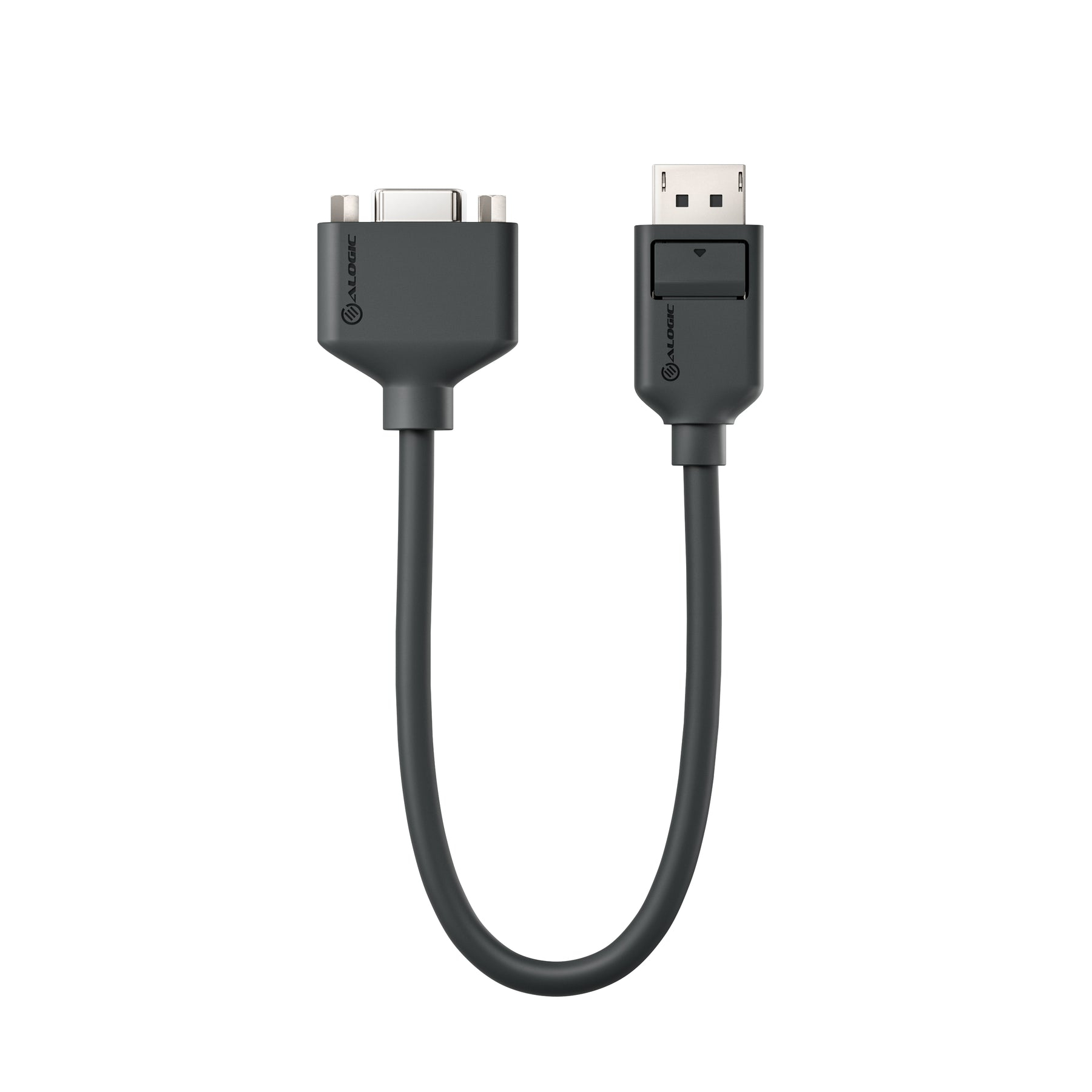ALOGIC EL2DPVGA-ADP video cable adapter 0.2 m DisplayPort VGA (D-Sub) Black