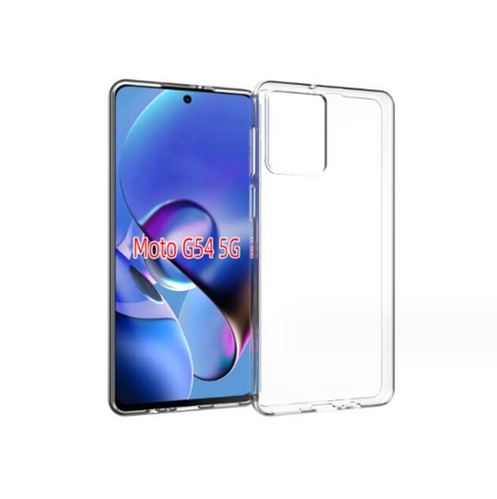JLC Motorola G54 Clear Gel Case