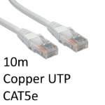 TARGET RJ45 (M) to RJ45 (M) CAT5e 10m White OEM Moulded Boot Copper UTP Network Cable