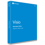 Microsoft Visio Standard 2016, 1u Graphic editor Open Value License (OVL) 1 license(s) 1 year(s)