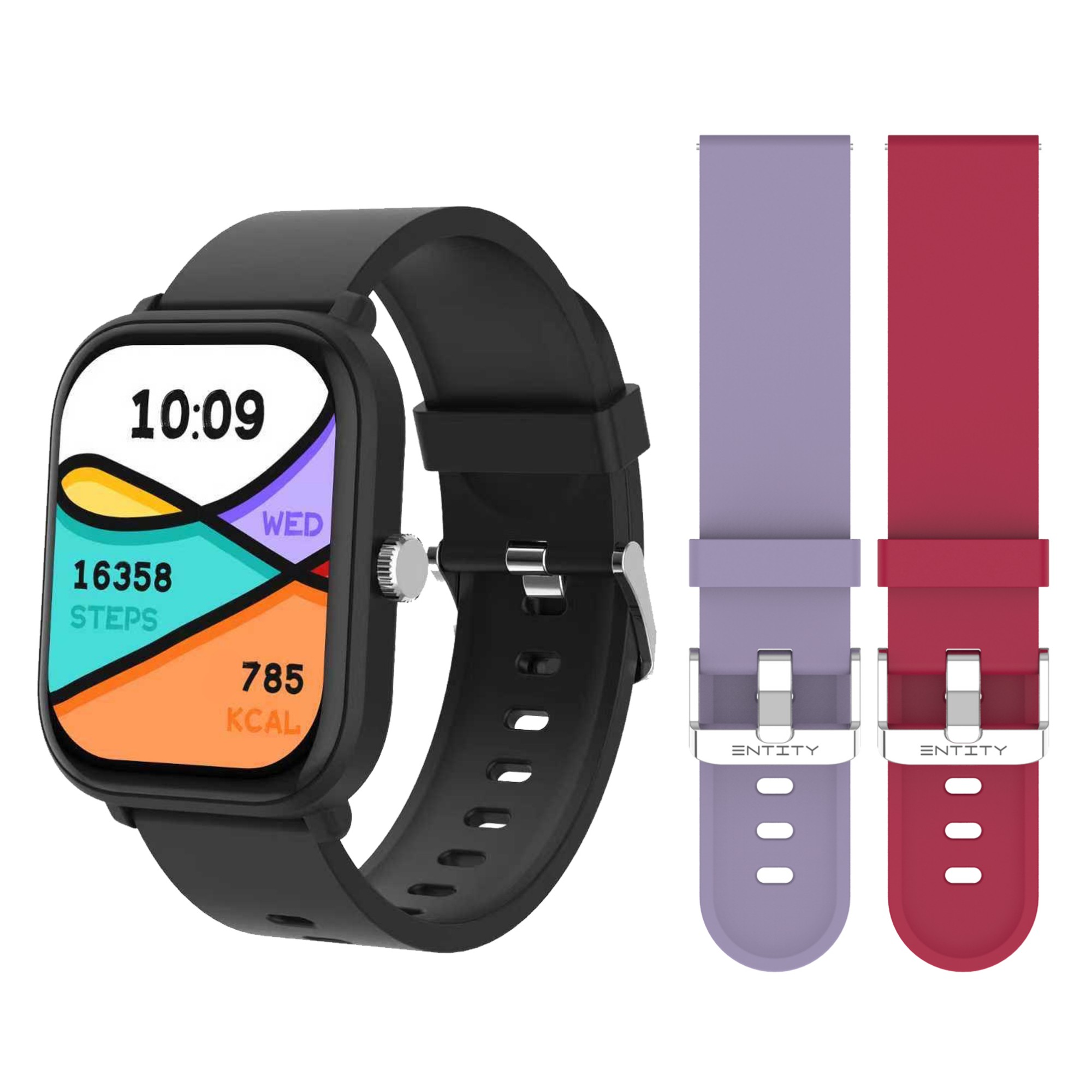 AERO SMARTWATCH BLACK + 2 STRAPS thumbnail