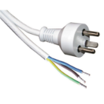 ROLINE 30.17.9004 power cable White 1 m Power plug type K