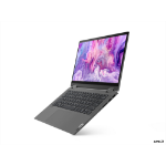 Lenovo IdeaPad Flex 5 AMD Ryzen™ 3 5300U Hybrid (2-in-1) 35.6 cm (14") Touchscreen Full HD 8 GB DDR4-SDRAM 256 GB SSD Wi-Fi 6 (802.11ax) Windows 11 Home Graphite, Grey