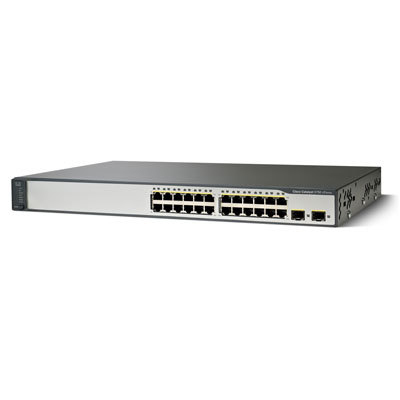 Cisco WS-C3750V2-24PS-E network switch Managed Power over Ethernet (PoE)