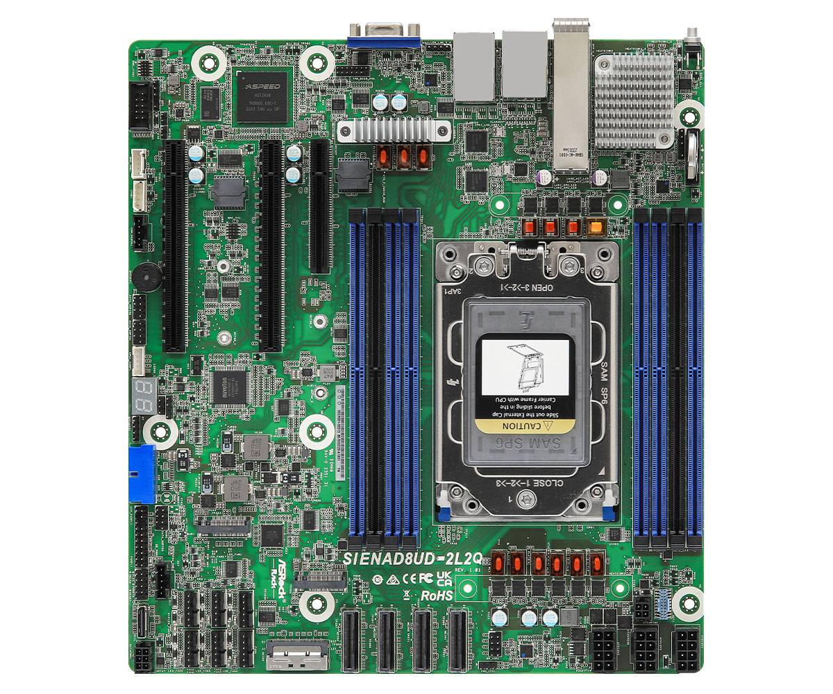EU Product - Mainboard SIENAD8UD-2L2Q micro-Atx Sockel Sp6 Single - Motherboard - ATX thumbnail