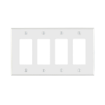Leviton PJ264-W wall plate/switch cover White