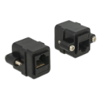 DeLOCK 85124 cable gender changer RJ-45 Black