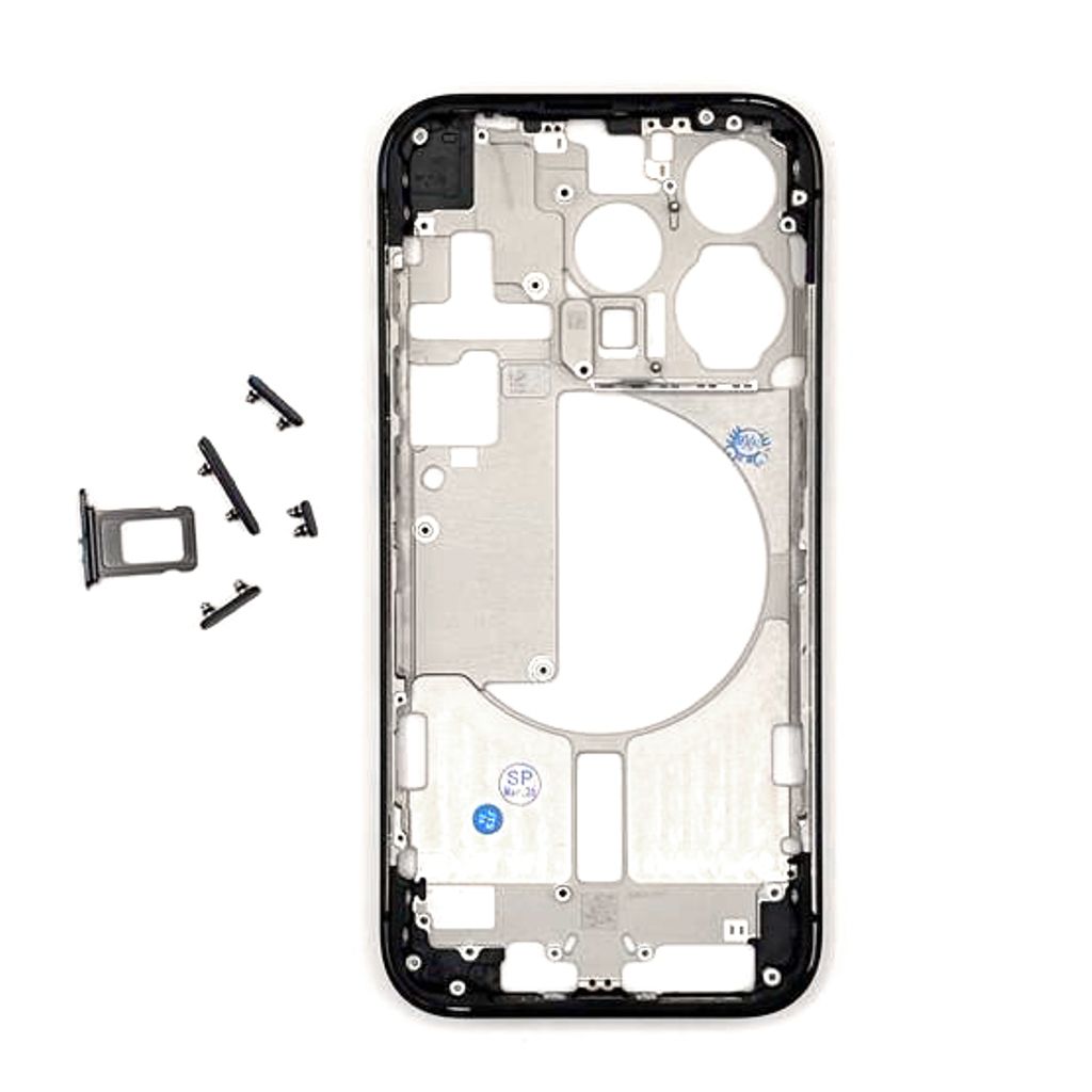 EU Product - iPhone 15 Pro Midframe - Black Titanium thumbnail