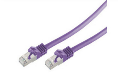 EU Product - RJ45 Patchkabel S/FTP, Cat7 LSZH 10m violett thumbnail