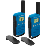 Motorola TALKABOUT T42 two-way radio 16 channels Black, Blue