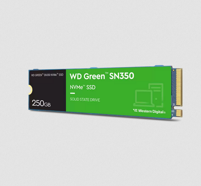 Image of Western Digital Green SN350 M.2 250 GB PCI Express 3.0 TLC NVMe