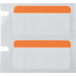 Brady BPT-310-494-2.5-OR printer label Orange, White Self-adhesive printer label