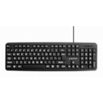 Gembird KB-US-103 keyboard USB QWERTY US English Black