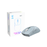 MSI Forge Gm340 Wireless Sky muis Gamen Ambidextrous RF-draadloos + Bluetooth Optisch 12000 DPI