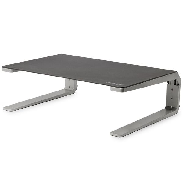 Image of StarTech.com Monitor Riser Stand - Steel and Aluminum - Height...