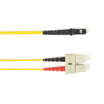 Black Box SC-MTRJ 2m fibre optic cable MT-RJ CMP Yellow