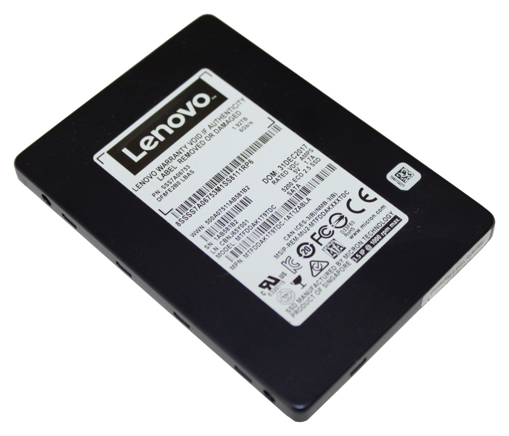Image of Lenovo 5200 3.5" 960 GB Serial ATA III TLC