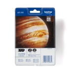 Brother LC-1240BKBP2DR Ink cartridge black twin pack, 2x600 pages ISO/IEC 24711 Pack=2 for Brother DCP-J 525/MFC-J 6510