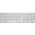 Logitech MX Keys S for Mac keyboard Office RF Wireless + Bluetooth QWERTY UK English Aluminium, White