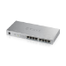 Zyxel GS1008HP Unmanaged Gigabit Ethernet (10/100/1000) Silver Power over Ethernet (PoE)