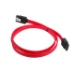 Siig CB-SA0712-S1 SATA cable 24" (0.61 m) SATA 7-pin Red, Silver
