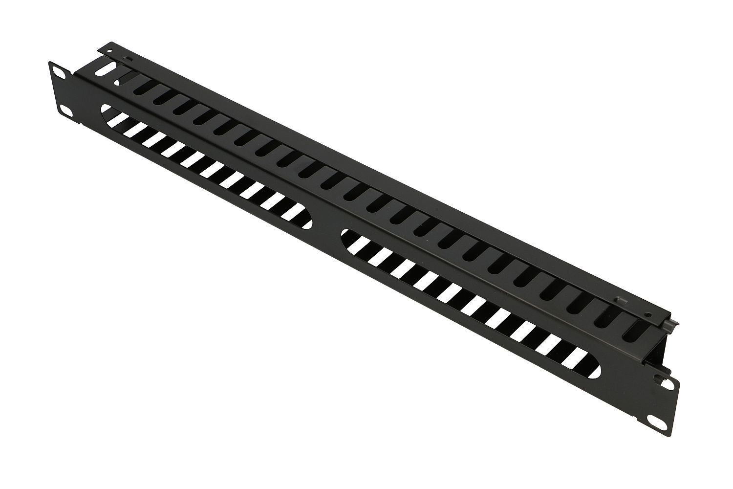 Extralink CABLE MANAGER WITH METAL COVER Cable management panel