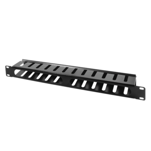LogiLink ORCC01B cable organizer Cable tray Black 1 pc(s)