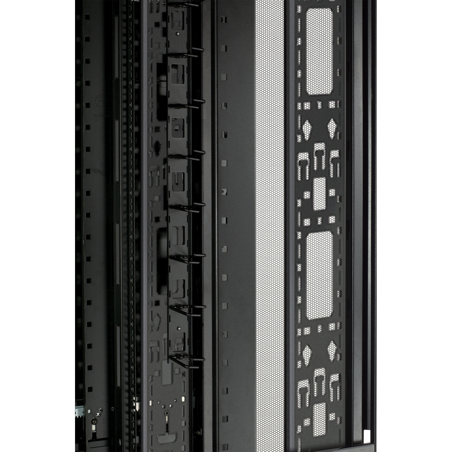 APC NetShelter SX 42U 600mm Wide x 1070mm Deep Enclosure with Sides Black Freestanding rack