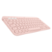Logitech K380 Multi-Device teclado Bluetooth AZERTY Francés Rosa