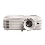 Optoma EH335 data projector Standard throw projector 3600 ANSI lumens DLP 1080p (1920x1080) 3D White E1P1A0PWE1Z1