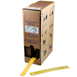 Brady BM-10X75-7598-YL cable marker Yellow Polyester 250 pc(s)