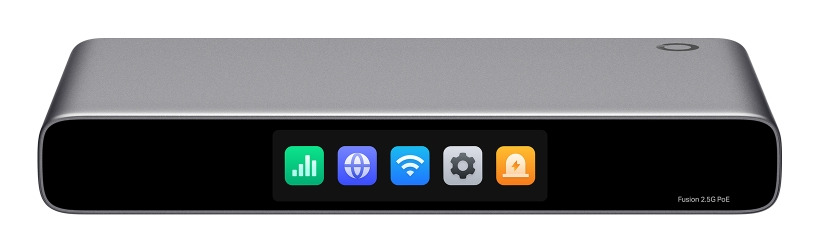 TP-Link Omada Fusion 2.5G PoE gateway/controller 10. 100. 1000. 2500 M