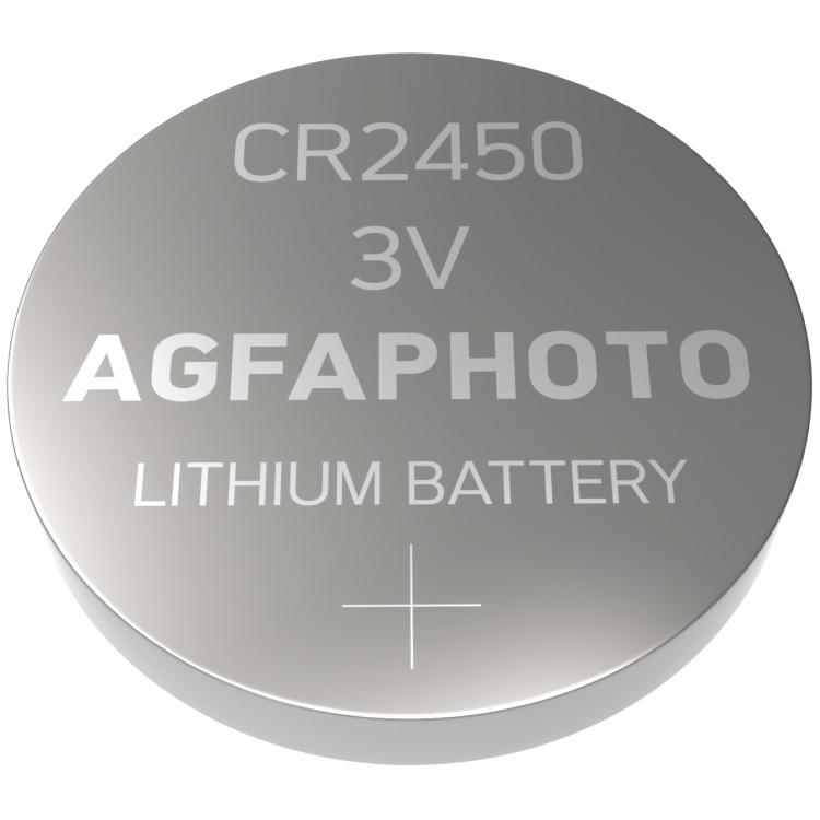 150-803258 AGFA AgfaPhoto Batterie Knopfzelle CR2450 3V Extreme Lithium 5St.