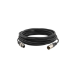 Kramer Electronics C-XLQM/XLQF-15 audio cable 4.6 m XLR (3-pin) Black