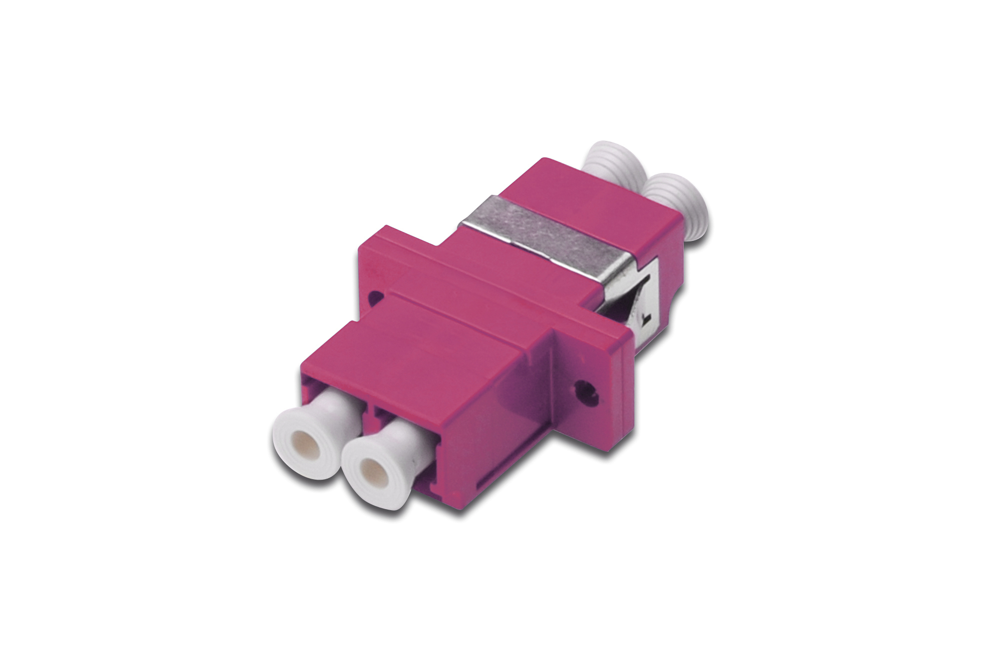 Image of Digitus LC / LC Duplex Coupler, OM4, color pink