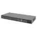 Digitus 16 Port Gigabit PoE Switch, 19 Inch, Unmanaged, 2 SFP Uplink