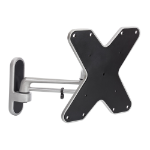 ProperAV Premium Swing Arm Tilt and Swivel 23 - 43