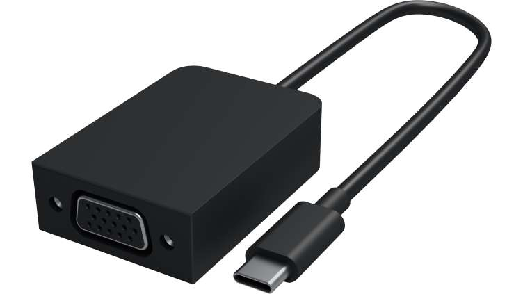 Image of Microsoft HFT-00004 USB graphics adapter Black