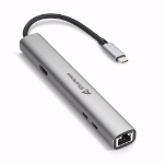 Sharkoon 4044951040704 interface hub 1250 Mbit/s Dark Grey